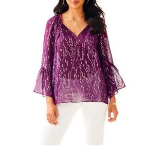 Lilly Pulitzer Matilda Burgundy